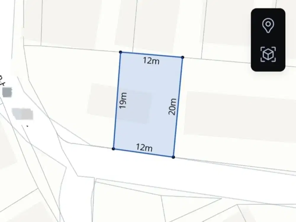 Tanah Jual Luas 241 M2 Dalam Komplek Jaksel