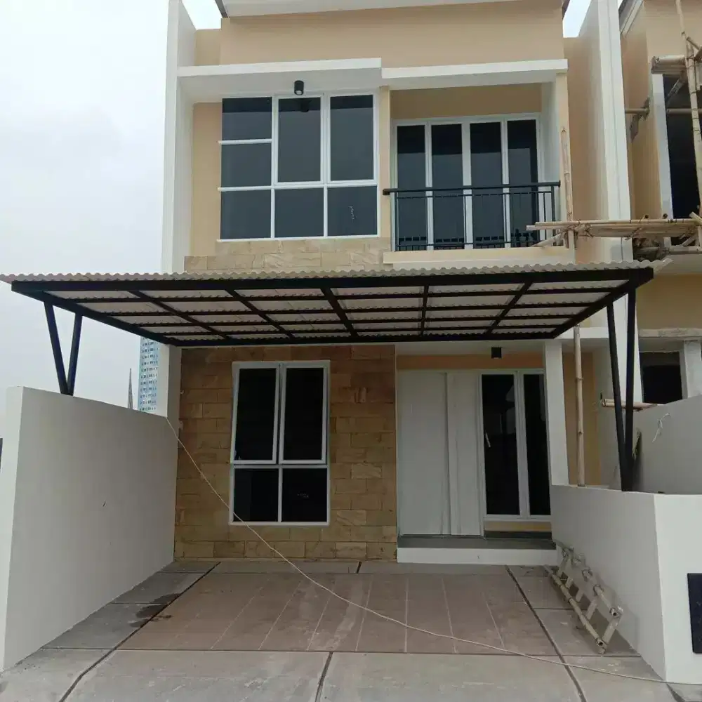 kanopi alderon single layer berkualitas modern