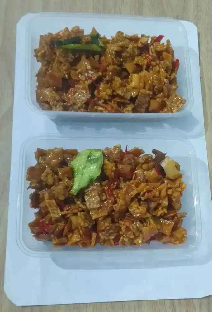 Kering tempe pedas manis