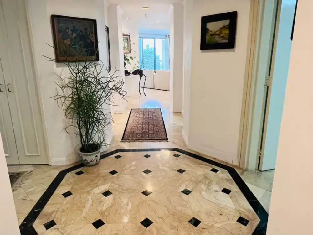 Disewakan 3BR Apartemen Bukit Golf Pondok Indah – Fully Furnished, Lokasi Premium