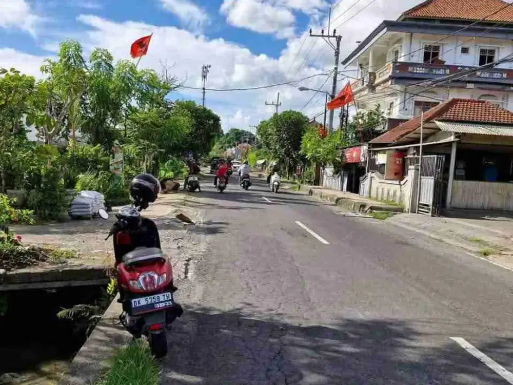 TANAH KOMERSIL 2000m² DI KAWASAN JALAN UTAMA WARIBANG KESIMAN