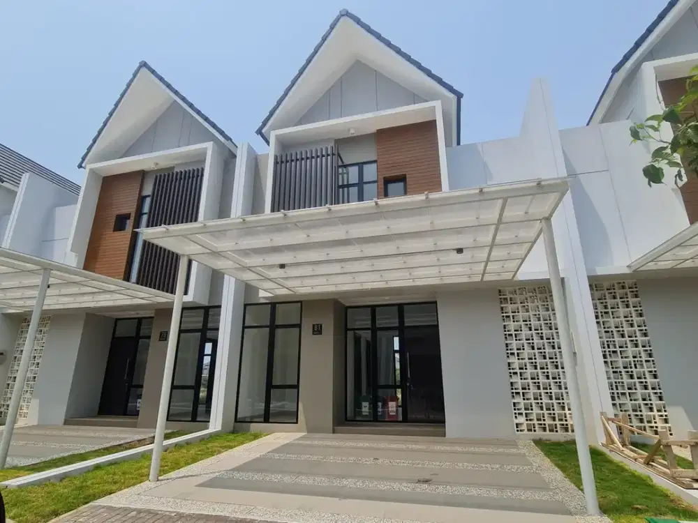 Rumah PIK 2 Tahap 2 View Danau DISEWA Ukuran 8x15 Kosongan