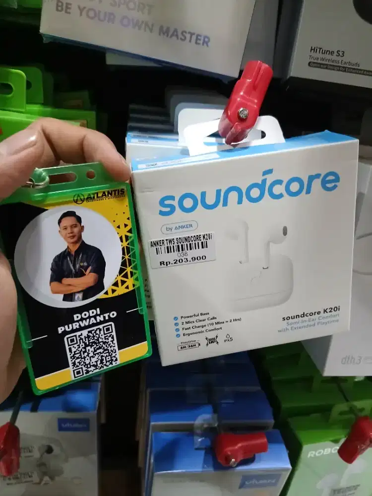 ANGKER TWS SOUNDCORE K2OI |ATLANTIS DAHSYAT