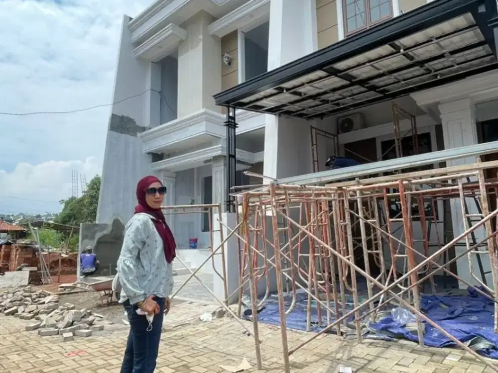 Rumah cluster eklusif digrafika banyumanik siap huni