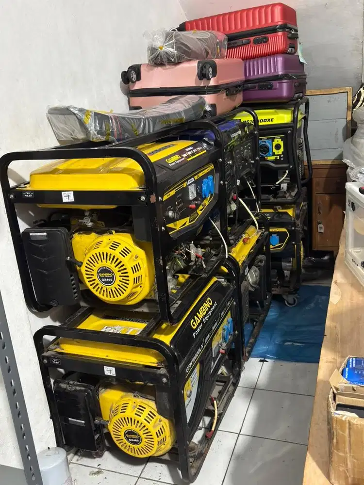 jual borongan genset 18 unit