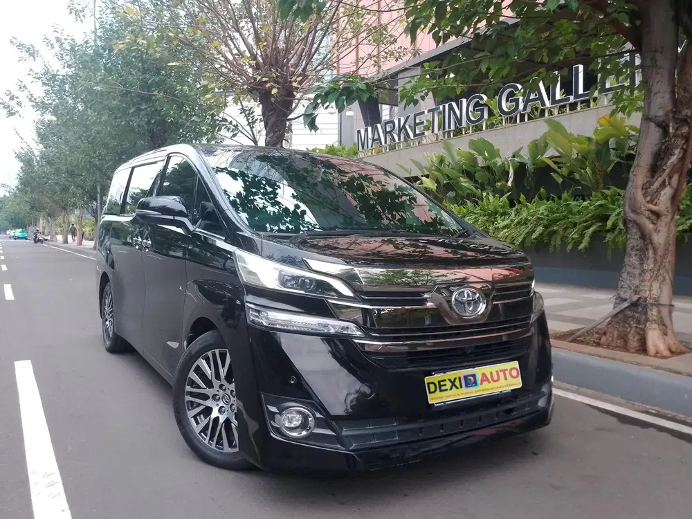 (KM35000)TOYOTA ALPHARD VELLFIRE G ATPM NIK 2016 ISTIMEWA KM RENDAH!!