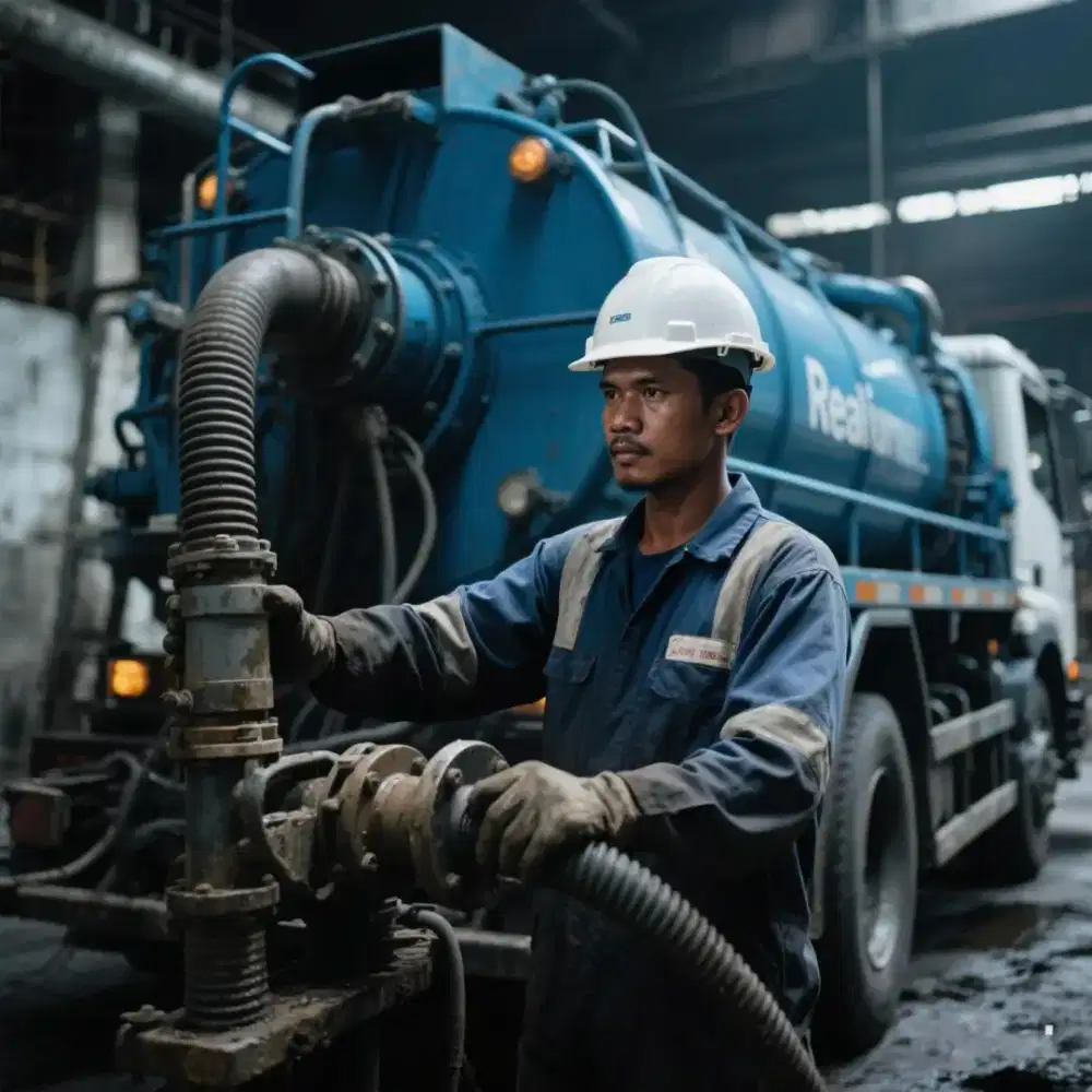 SEDOT WC PENUH & MAMPET KURAS LUMPUR SEPTICTANK TUNTAS. KELAPA NUNGGAL