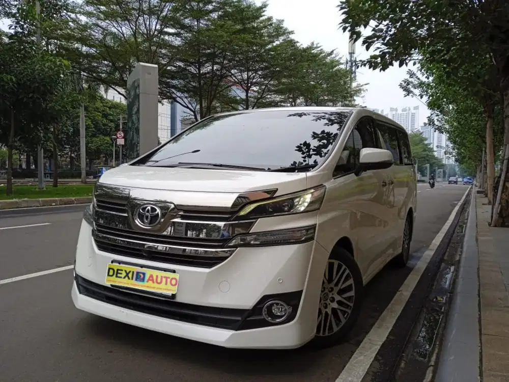 (KM35000)TOYOTA ALPHARD VELLFIRE G ATPM NIK 2017 ISTIMEWA KM RENDAH!!