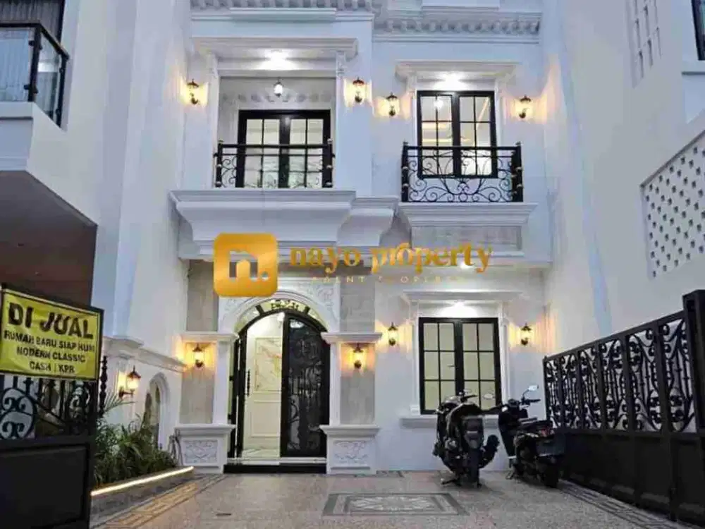 Rumah Baru 3 Lantai Siap Huni Dekat Lapangan Golf di Jagakarsa Jakarta Selatan