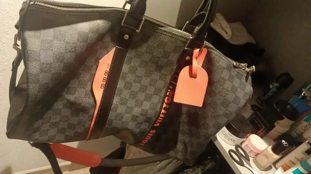 Jual travel bag branded mulus