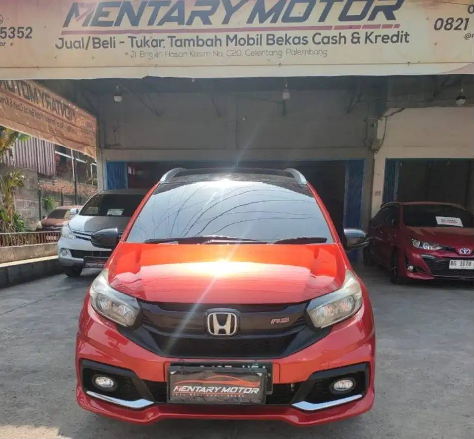 Mobilio RS CVT Automatic Terawat Record Honda Oranye Termurah Terbaru