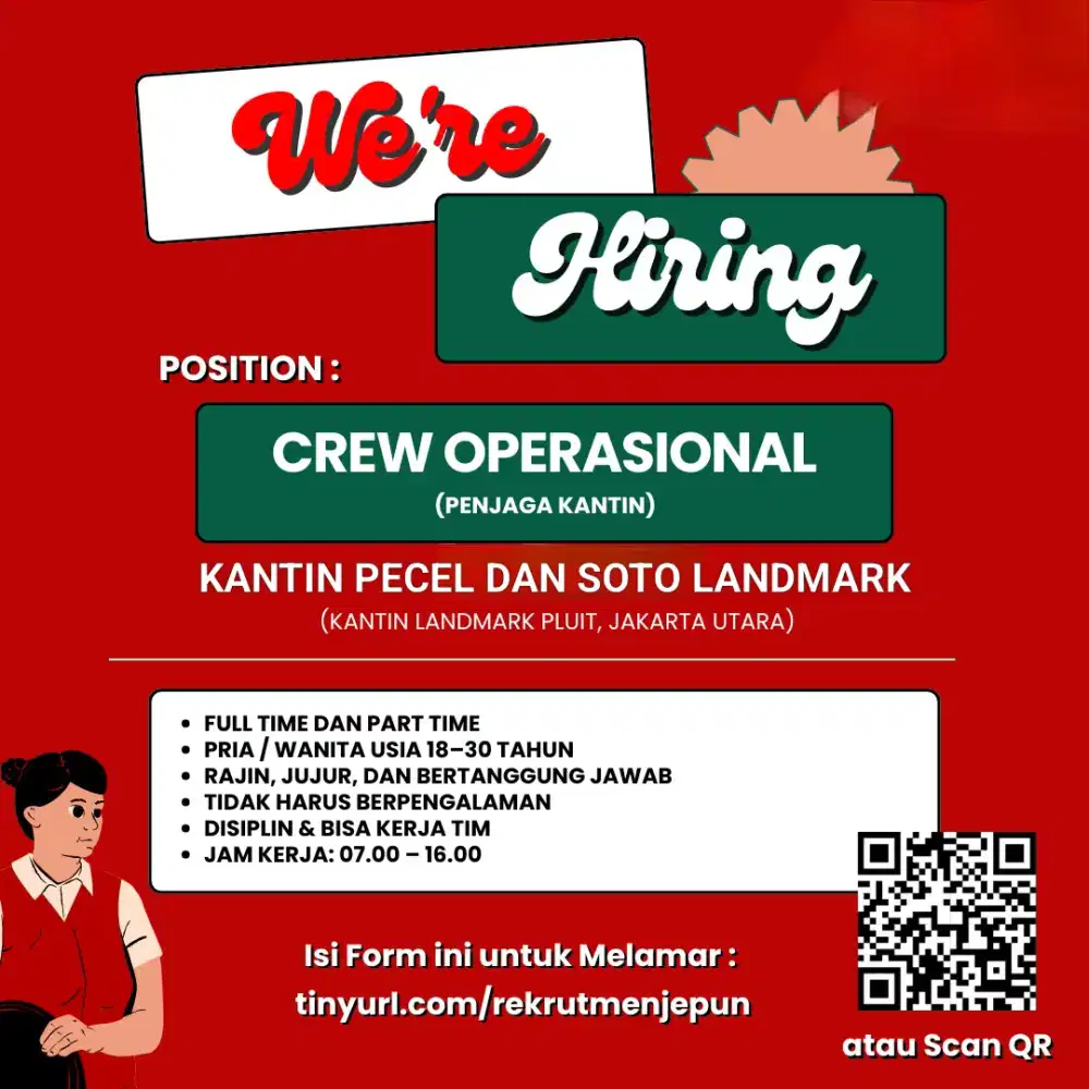 CREW KANTIN PLUIT | PENJAGA KANTIN