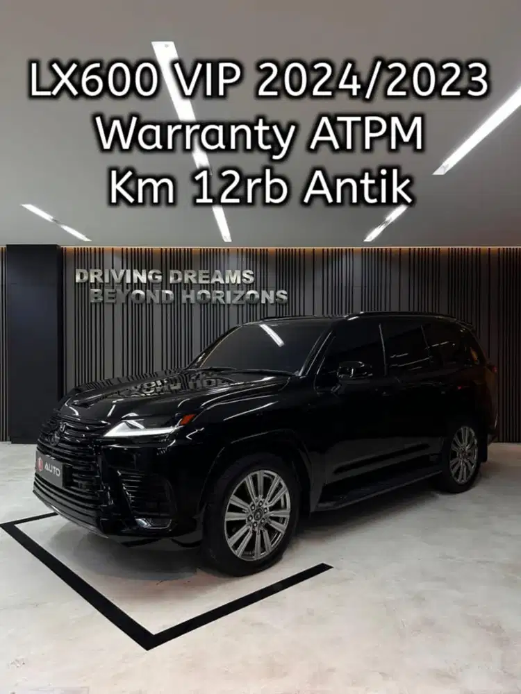 Lexus LX600 VIP 4-Seater 2023 Hitam