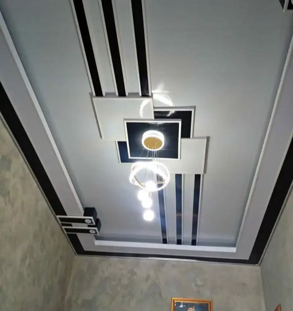 Plafon pvc+ jasa pasang harga Murah pemasangan bergaransi