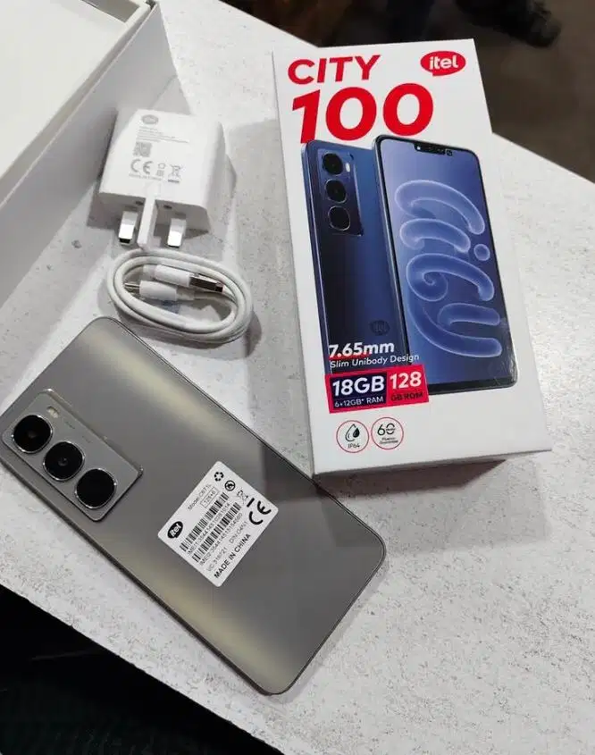 PROMO 1 JUTAAN SAJA!! NEW SEGEL DAN GARANSI | ITEL CITY 100 ~ 8+8/128G