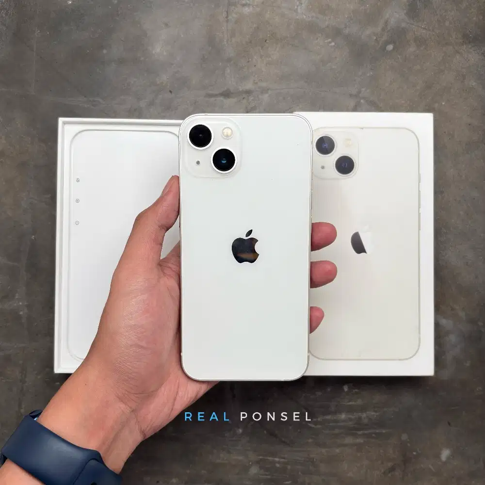 iPhone 13 128 iBox Starlight Garansi Oktober 2026