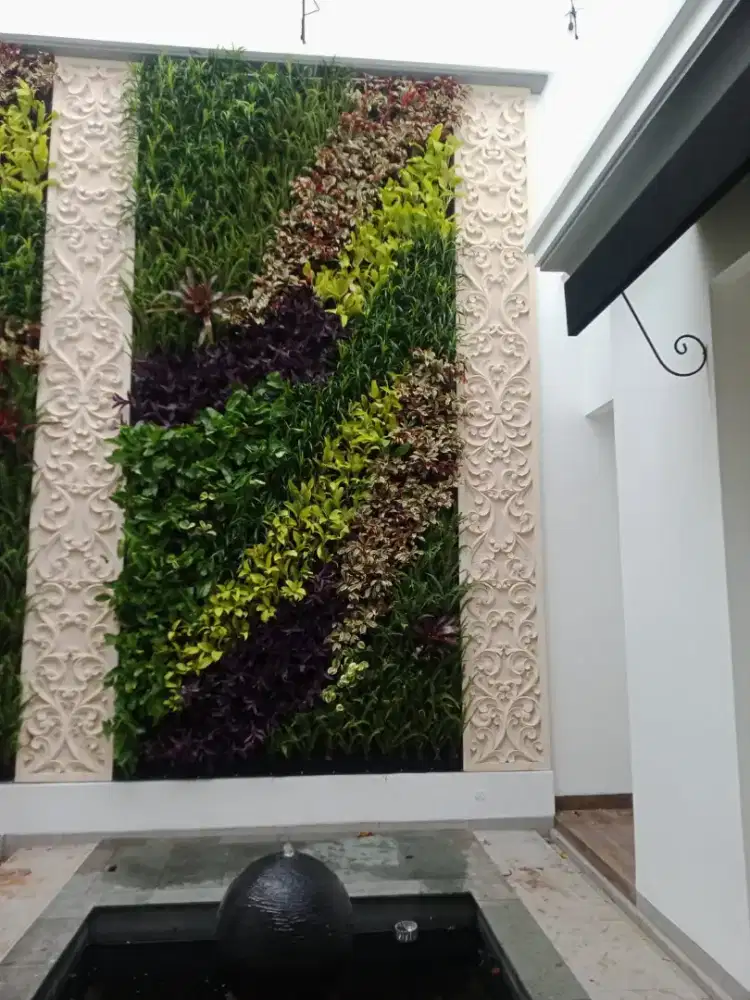 Menerima pembuatan taman vertical garden