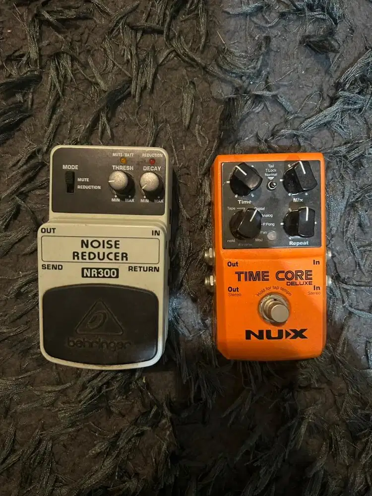 Paket Bundling Efek Gitar Behringer Noise Reducer dan Nux Time Core