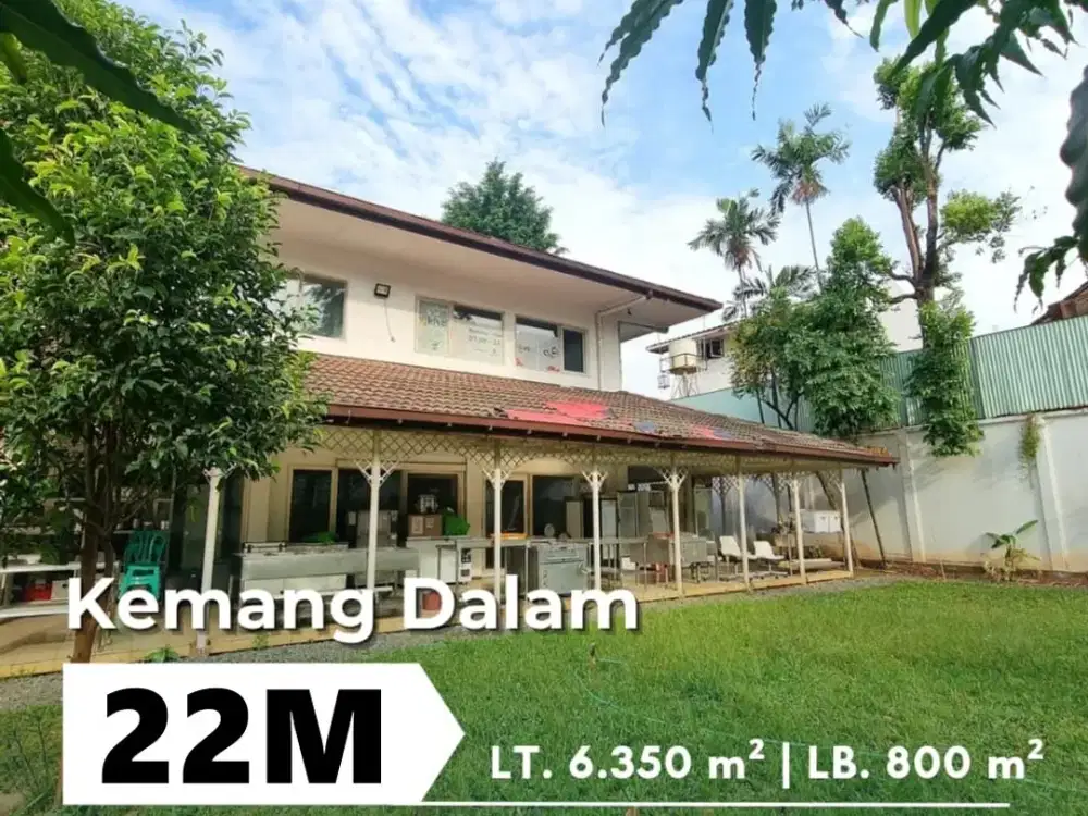 Jual Rumah Kemang Dalam Jakarta Selatan 2 Lantai 4+1 BR