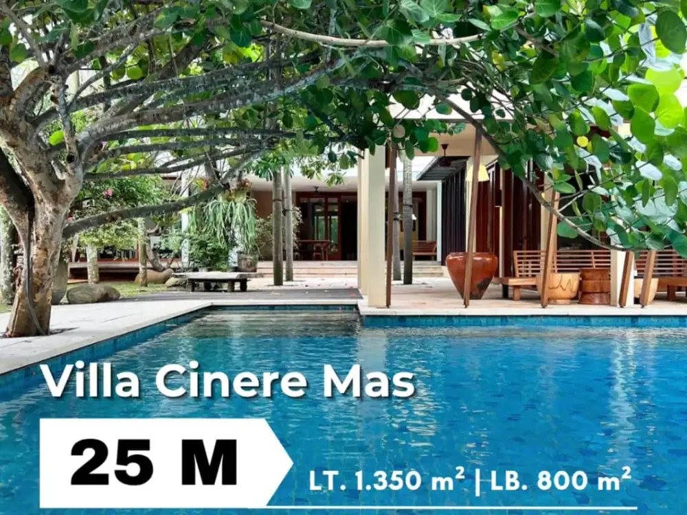 Jual Rumah Villa Cinere Mas Depok 2 Lantai 4+1 BR