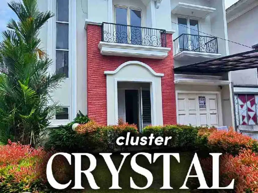 termurah di cluster crystal gading serpong deket pahoa school