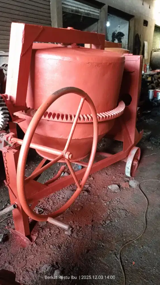 Molen cor kapasitas 50kg tinggal pakai