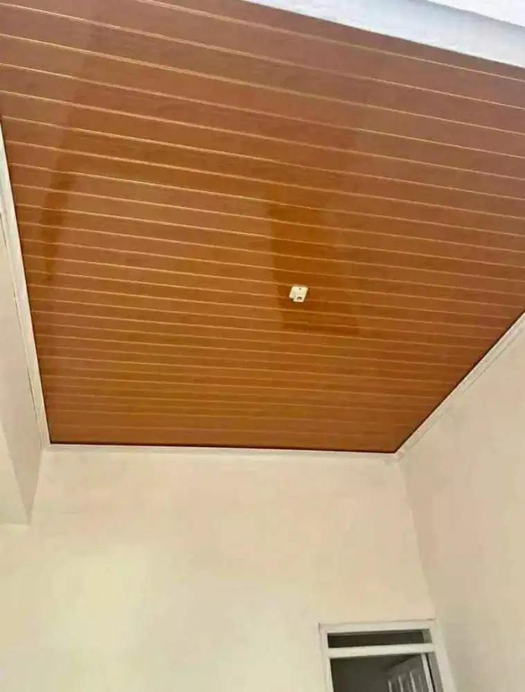 Plafon PVC model flat minimalis