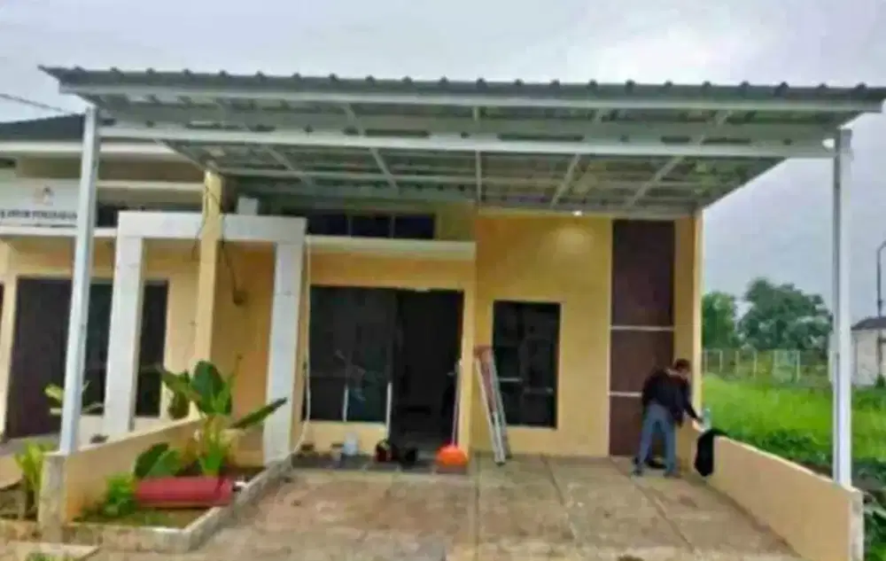 Kanopi galvalum atap spandek