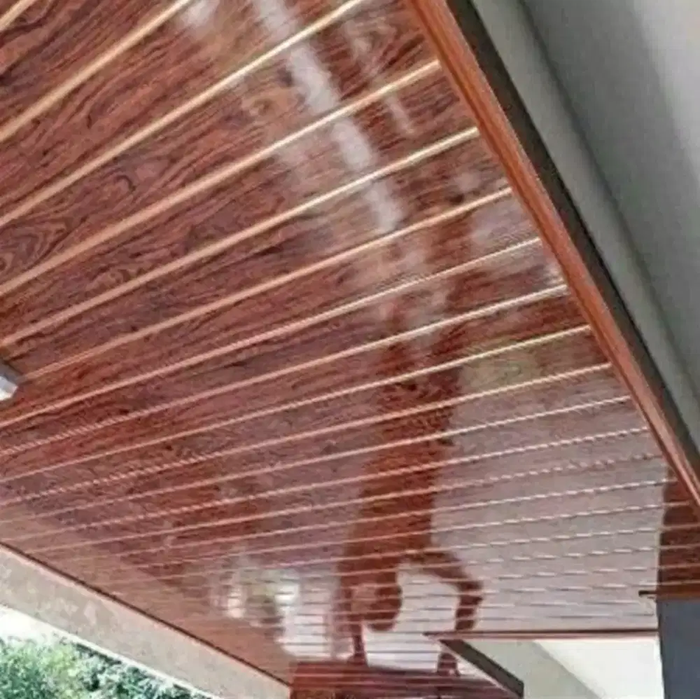 Plafon PVC model flat warna gloss