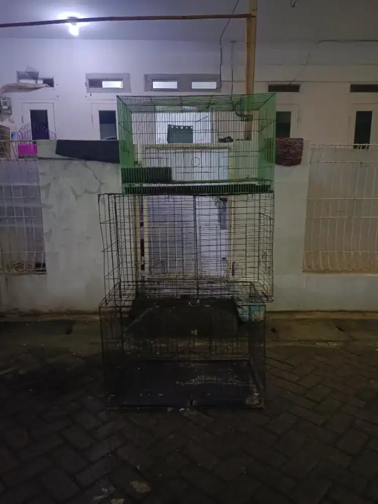 3 Kandang Kucing 500k