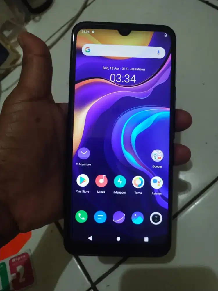 Vivo V20 SE  8/128 minus udh ganti LCD aman normal nokendala