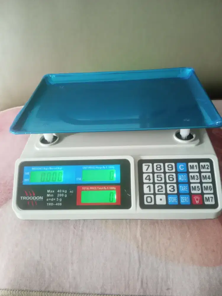 Timbangan digital 40kg merk troddon