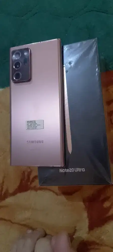 Samsung note 20 ultra 8/256 gb tidak ada minus