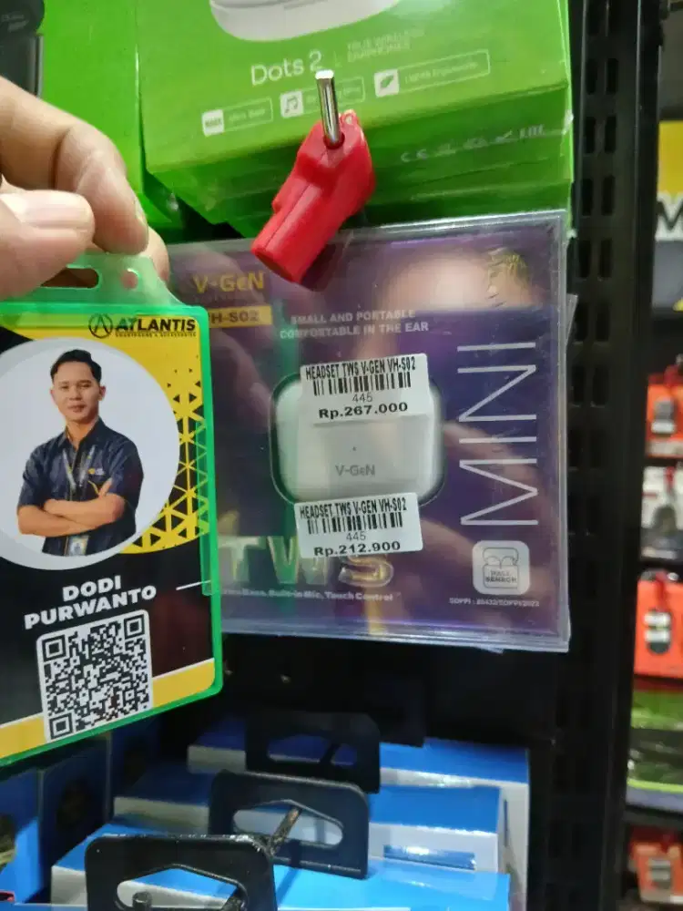 HEADSET TWS V-GEN VH-S02 |ATLANTIS DAHSYAT