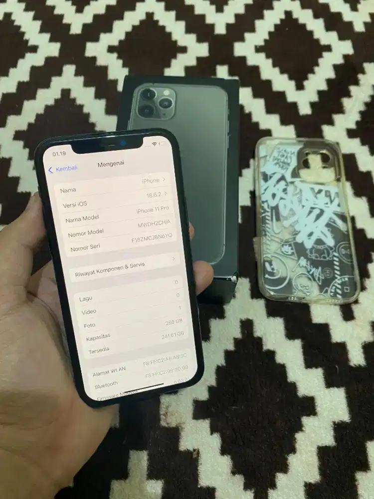 11 pro 256 inter fullset