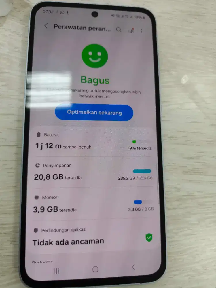 JUAL SAMSUNG GALAXY A55 8/256 MULUS SEPERTI BARU
