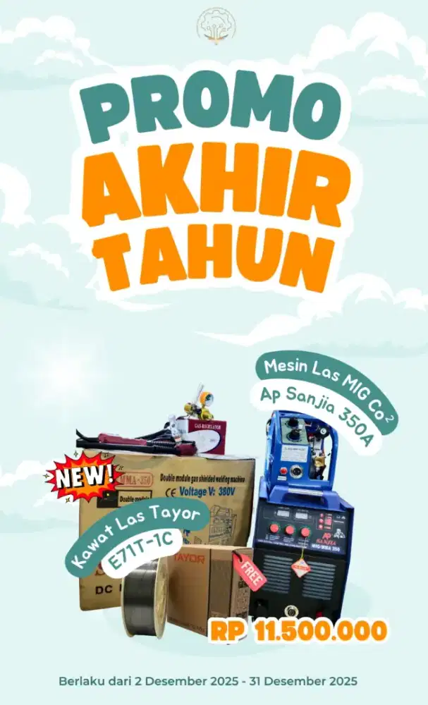 MESIN LAS MIG CO² 350A AP SANJIA MESIN LAS AP SANJIA LISTRIK INVERTER