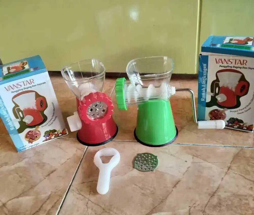 Meat Grinder Manual/ Alat Penggiling Daging Vanstar