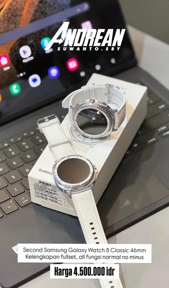 Second Samsung Galaxy watch 8 Classic 46 mm