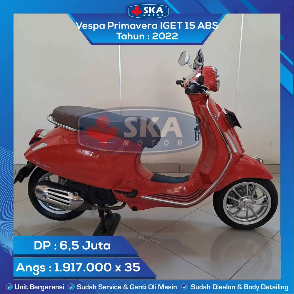 Vespa Primavera IGET 150 ABS Tahun 2022
