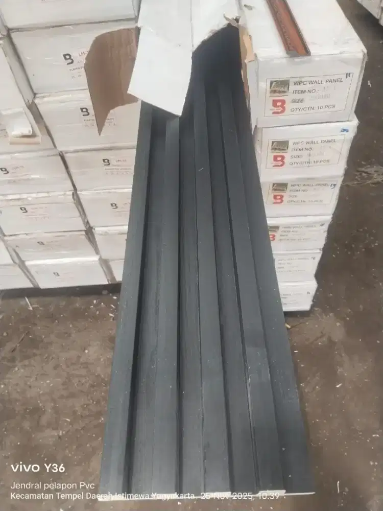 Wall panel pvc 16cm terpasang murah berkualitas
