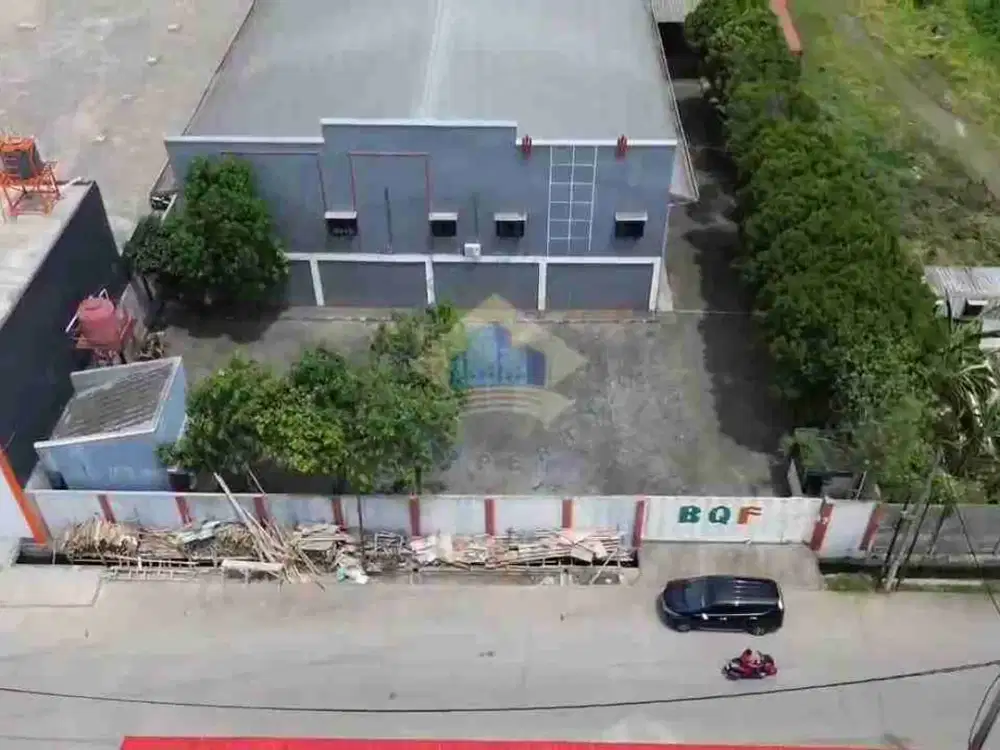 Dijual Pabrik di Kawasan Industri Akong Sepatan - Tangerang. Akses Container 40 Feet!