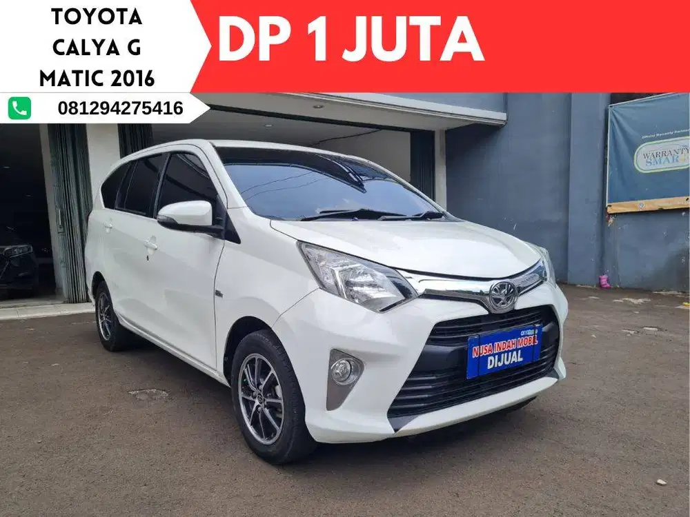TDP 1 JUTA Toyota Calya G MATIC 2016