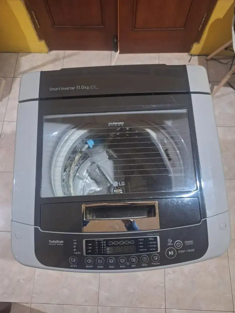 Mesin Cuci LG Top Loading 11 Kg Turbo Inverter