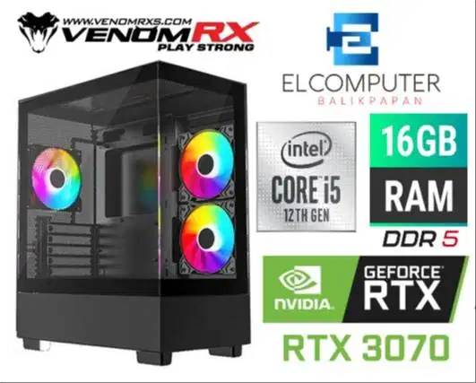 PC GAMING CORE i5 GEN12 | RTX 3070 | RAM 16GB DDR5 | NVME 512GB