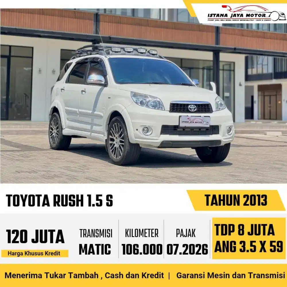 Toyota Rush S AT 2013