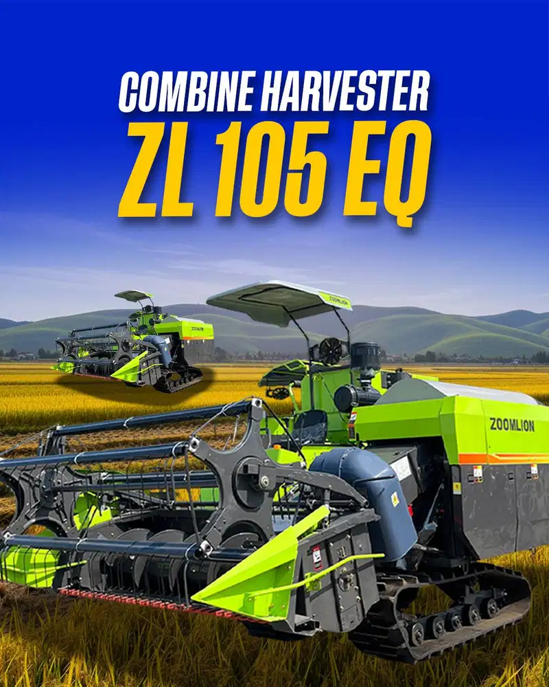 ZOOMLION COMBINE HARVESTER ZL 105-EQ