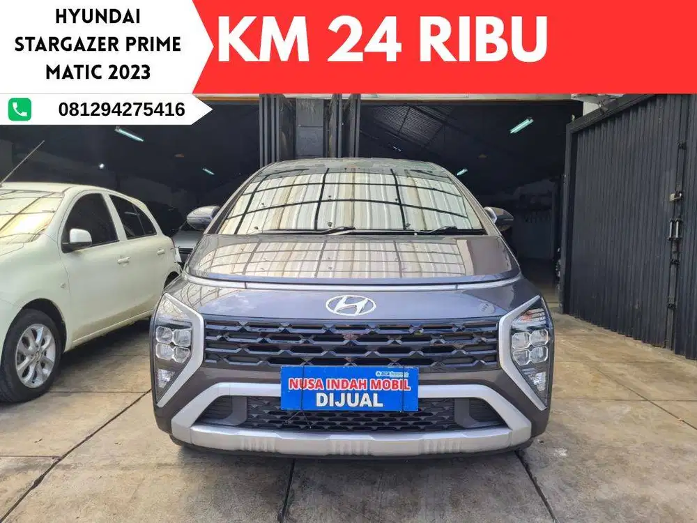 KM RENDAH Hyundai Stargazer Prime MATIC 2023