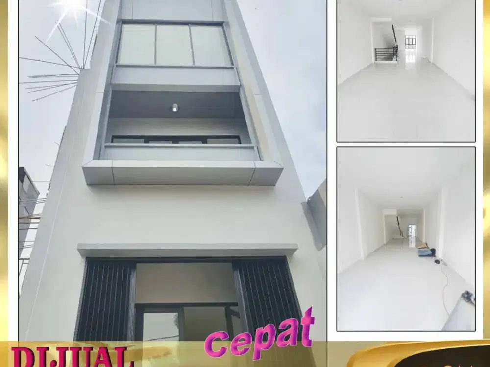 DIJUAL MURAH RUKO 3.5 LANTAI DI CENDRAWASIH CENGKARENG JAKARTA BARAT