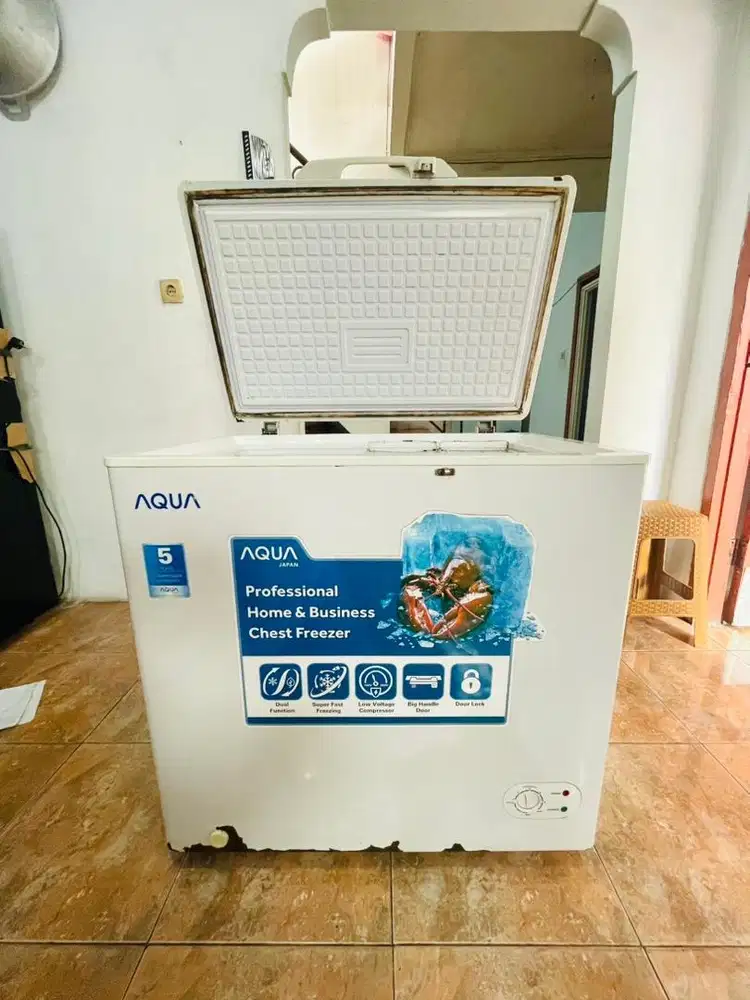 Freezer Box Aqua 161L